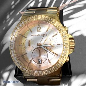 Michael kors rose gold watch